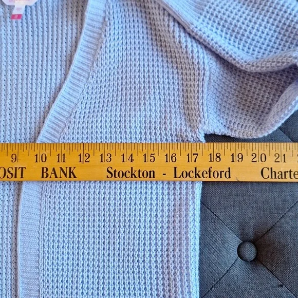 NWOT Open Front Long Cardigan Sweater XS S - Picture 4 of 6